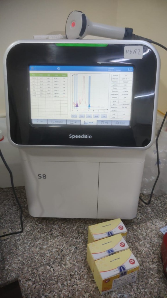 HB Electrophoresis (HPLC) Analyser